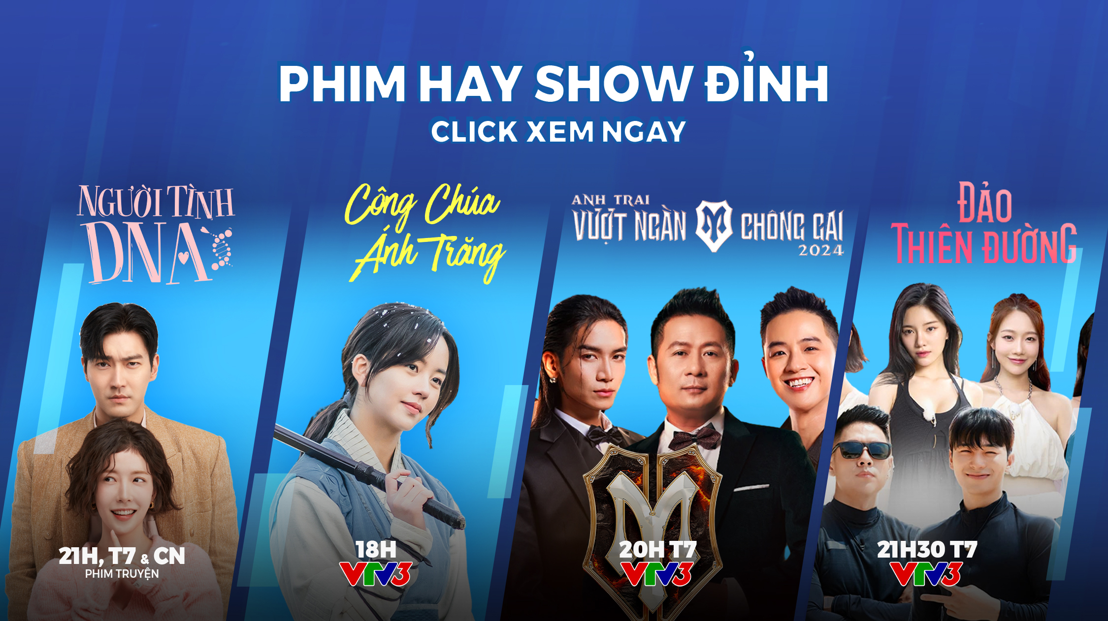 Top phim truyền hình và show giải trí cuối tuần hot nhất trên MyTV