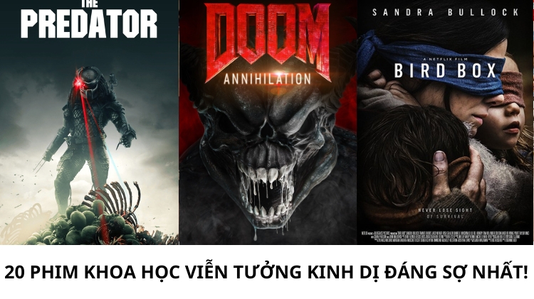 27 phim khoa học viễn tưởng kinh dị ĐÁNG SỢ NHẤT!