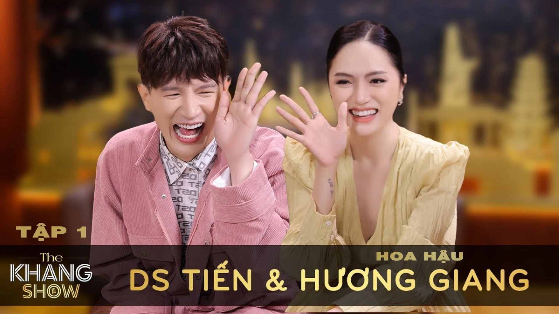 Hoa hậu Hương Giang và Dược sĩ Tiến