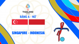 Singapore - Indonesia Bảng A SEA Games 33 bóng đá nữ