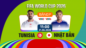 Tunisia vs Nhật Bản Bảng F FIFA World Cup 2026