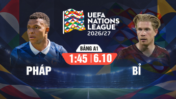 Pháp vs Bỉ UEFA Nations League 2026/27