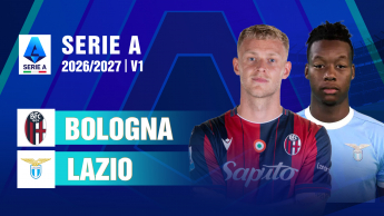 Bologna vs Lazio Vòng 1 Serie A 2026/27