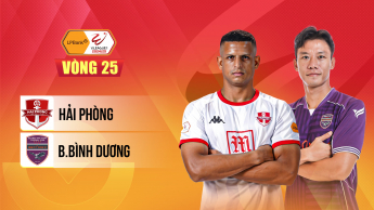Hải Phòng vs B.Bình Dương - Vleague 1 - Vòng 25