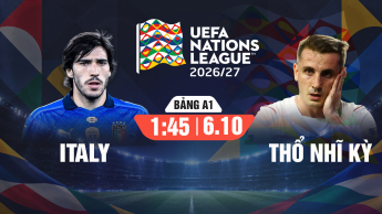Italy vs Thổ Nhĩ Kỳ UEFA Nations League 2026/27
