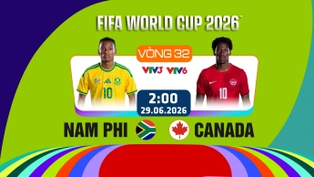 Nam Phi vs Canada Vòng 32 đội FIFA World Cup 2026