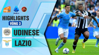 Udinese vs Lazio Vòng 3 Serie A 2026/27