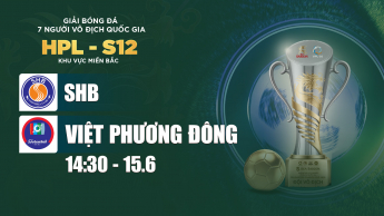 SHB - Việt Phương Đông - Giải bóng đá 7 người VĐQG 2025 Khu vực miền Bắc - Vòng 5