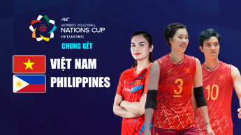 Việt Nam vs Philippines - Chung kết AVC Nations Cup