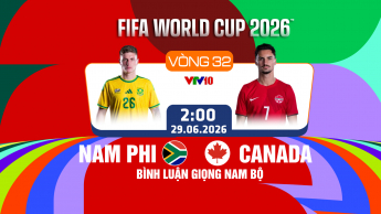 Nam Phi vs Canada Vòng 32 đội FIFA World Cup 2026