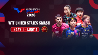 Giải bóng bàn WTT United States Smash 2026  Ngày 1-lượt 2