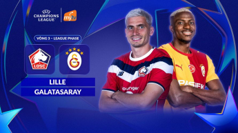 Lille vs Galatasaray - League Phase Vòng 3 UEFA Champions League 2026/27