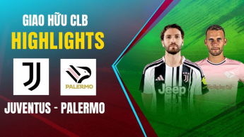 Juventus vs Palermo Giao Hữu Quốc Tế