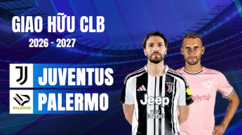 Juventus vs Palermo Giao Hữu Quốc Tế
