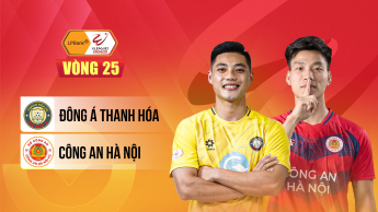 Đông Á Thanh Hóa vs CA. Hà Nội  - Vleague 1 - Vòng 25