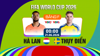 Hà Lan vs Thụy Điển Bảng F FIFA World Cup 2026