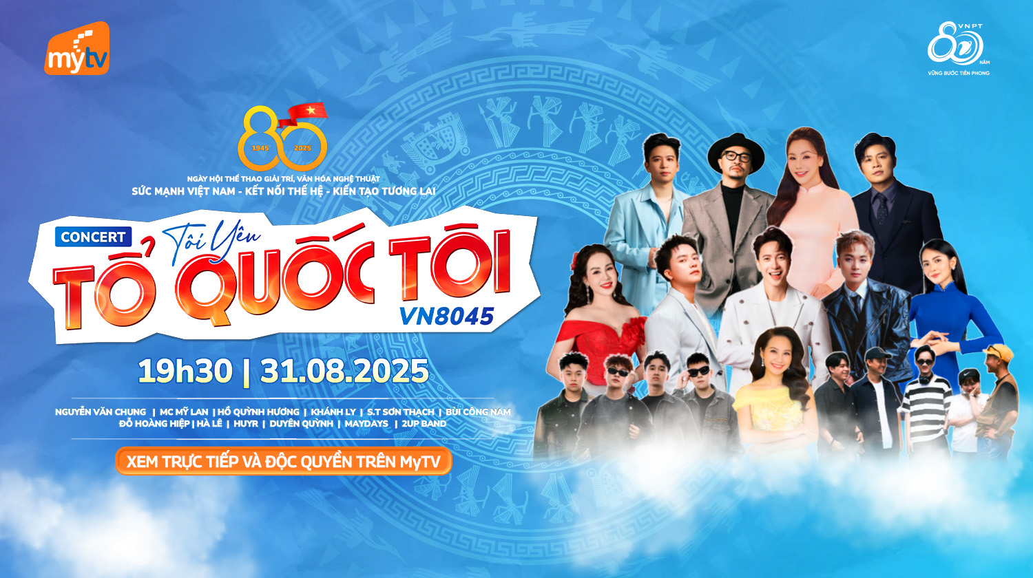 TÔI YÊU TỔ QUỐC TÔI - Trọn vẹn không khí tự hào trên MyTV