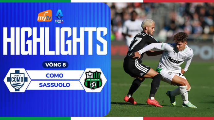 Como vs Sassuolo Vòng 8 Serie A 2026/27
