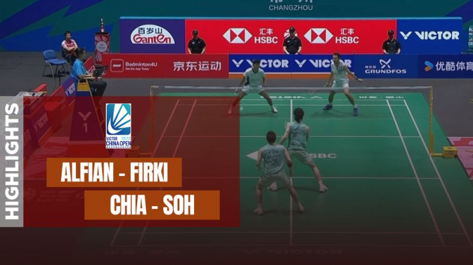 Alfian - Firki vs Chia - Soh - China Open 2025