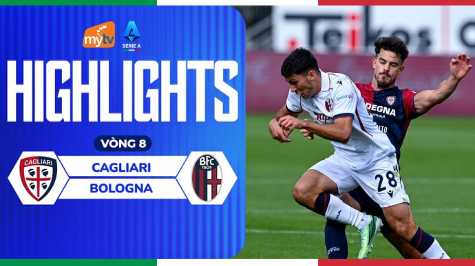 Cagliari vs Bologna Vòng 8 Serie A 2026/27