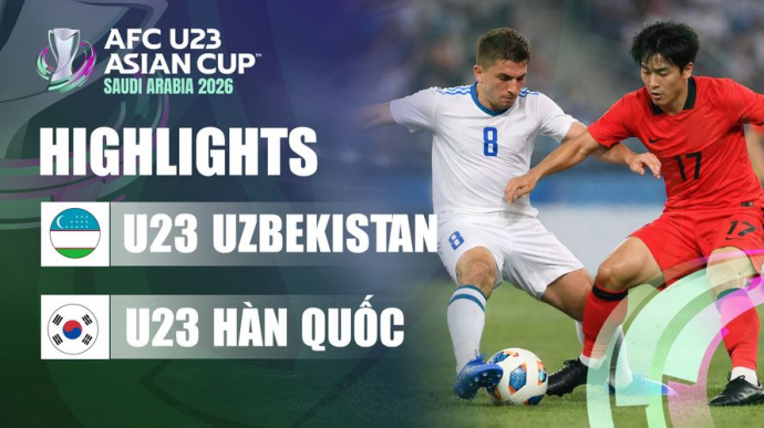 U23 Uzbekistan – U23 Hàn Quốc U23 Châu Á 2026