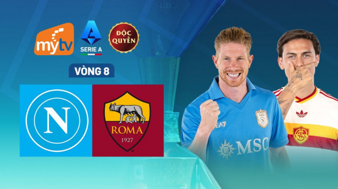 Napoli vs Roma Vòng 8 Serie A 2026/27