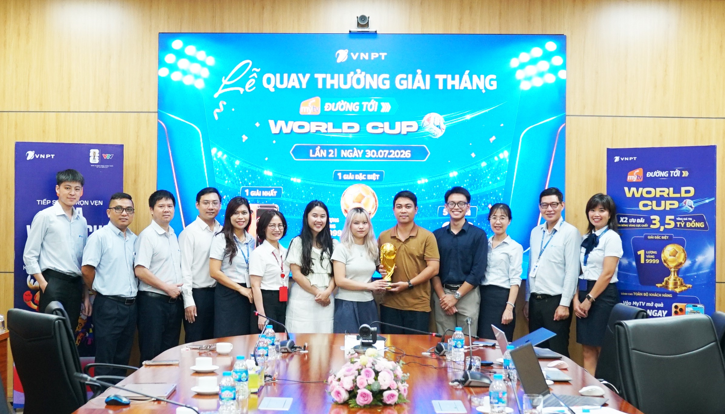 MyTV công bố kết quả quay số trúng thưởng đợt 2 chương trình khuyến mại "Đường tới World Cup"
