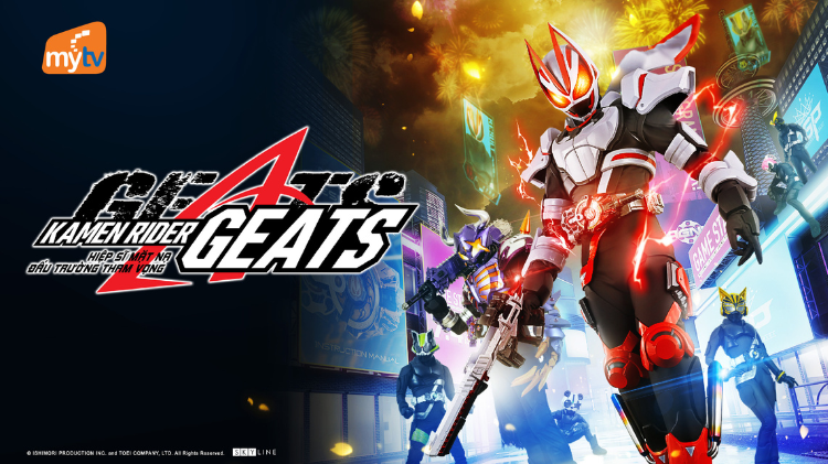 SERIES KAMEN RIDER MỚI NHẤT HIỆP SĨ MẶT NẠ: ĐẤU TRƯỜNG THAM VỌNG BẢN 4K ĐÃ CÓ MẶT TRÊN MyTV