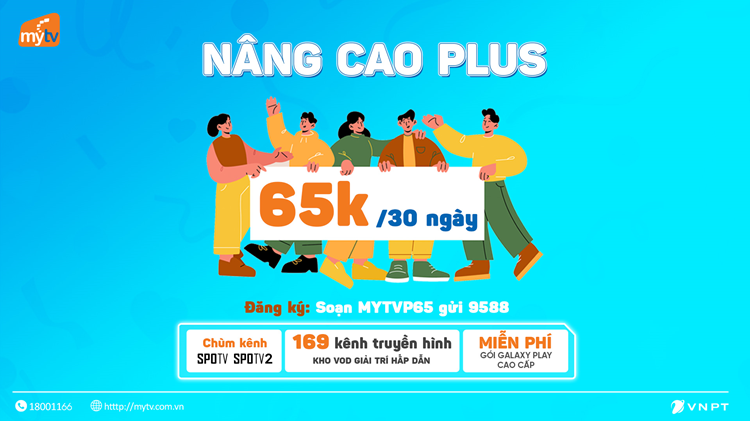 Khám phá Top 2 gói cước hot có chùm SPOTV độc quyền của MyTV