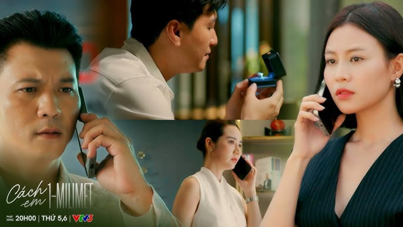 “Cách Em 1 Milimet” tập 14 mới nhất: Biên trở lại, Bách về nước, Đức vẫn chọn ẩn mình